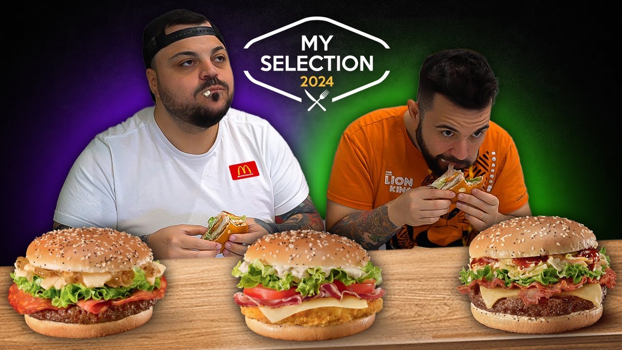 Proviamo i NUOVI panini Mc Donald's MY SELECTION 2024 !