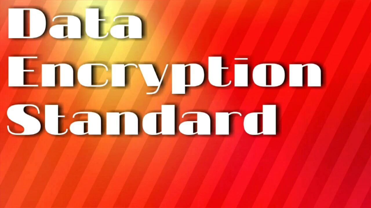 DES(DATA ENCRYPTION STANDARD) by Technospark