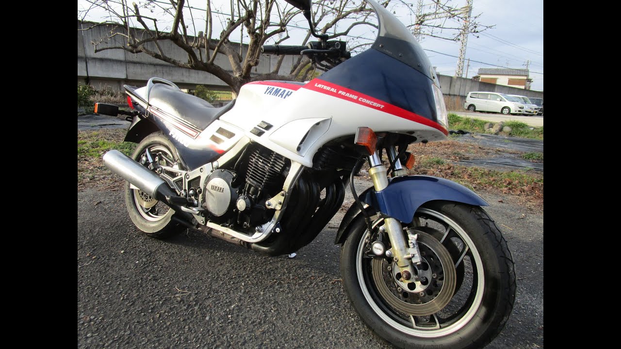 ★1985年　逆車　FJ1100　始動走行チェック動画　★