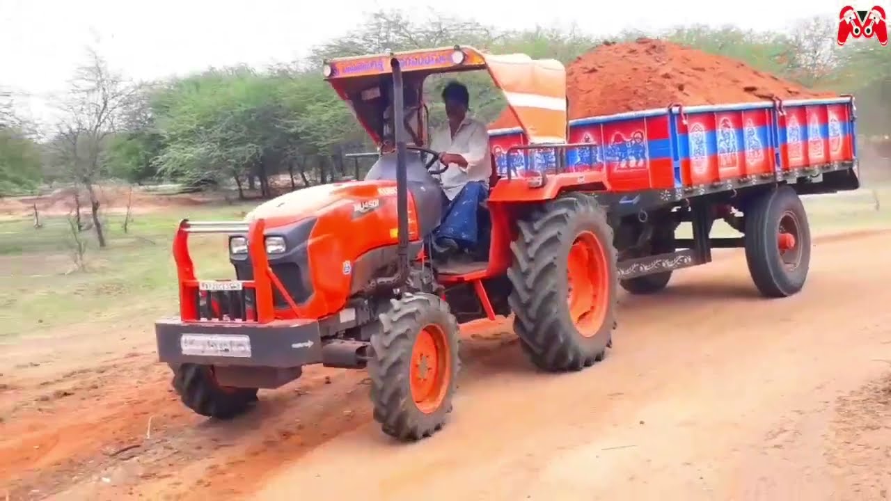 Kubota Mu4501 4WD Tractor | Fully Loaded Trolley Performance