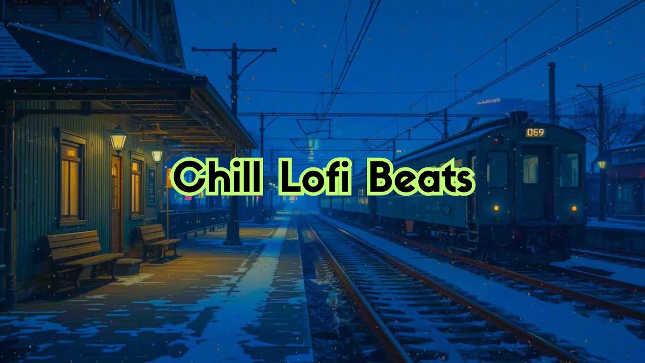 Chill Lofi Beats ❄️ Retro Japan Town Ambience for Focus, Relax & Sleep