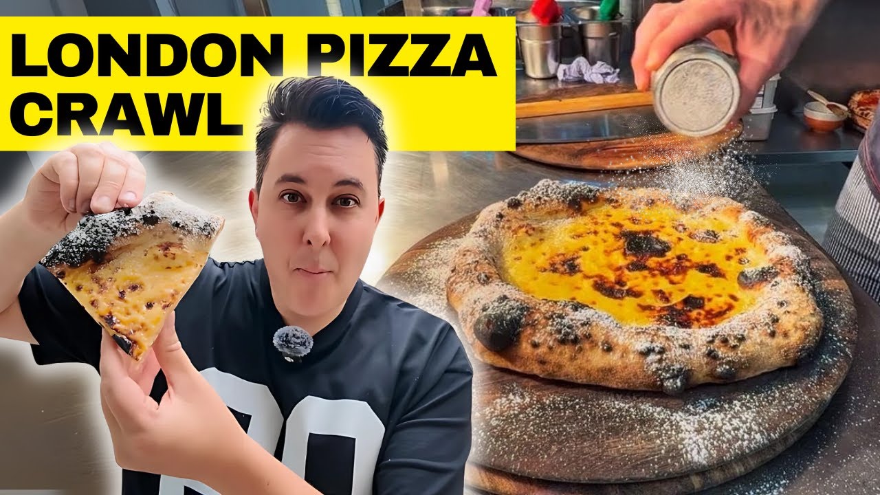 I Review the CHEAPEST & most UNUSUAL PIZZAS in London!