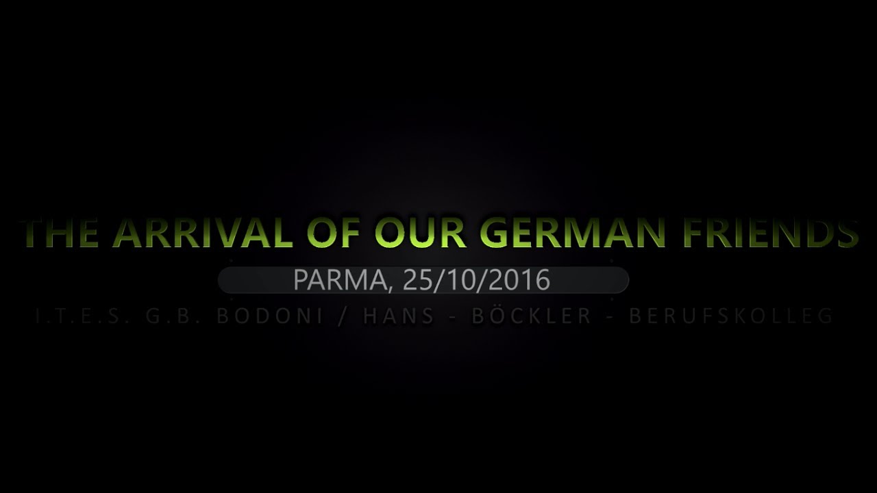 1. I LOVE BIKES - The Arrival Of Our German Friends - Parma 25/10/2016