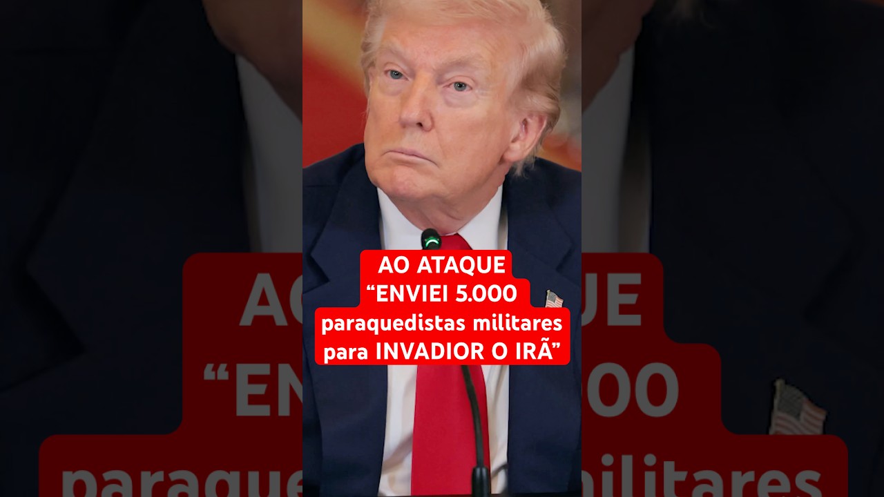 EUA envia 5 MIL PARAQUEDISTAS MILITARES para ATACAR O IR&Atilde;