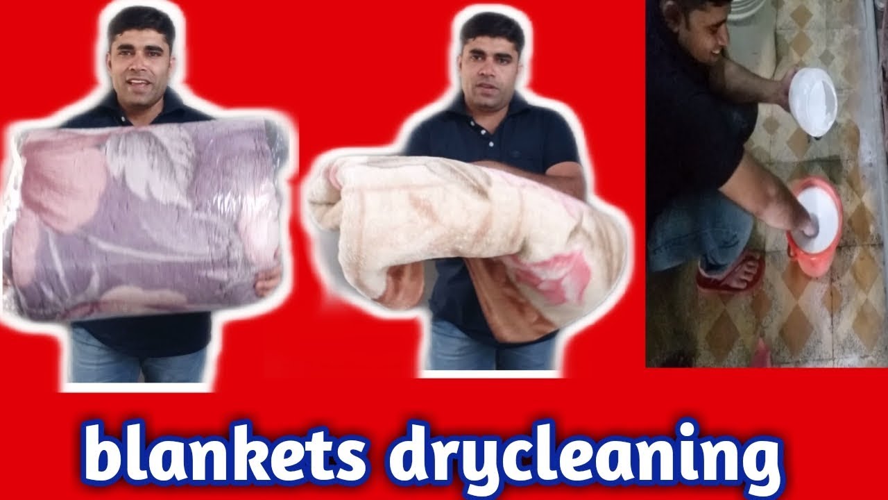 How to blankets drycleaning,100% hygienic, (Hindi)