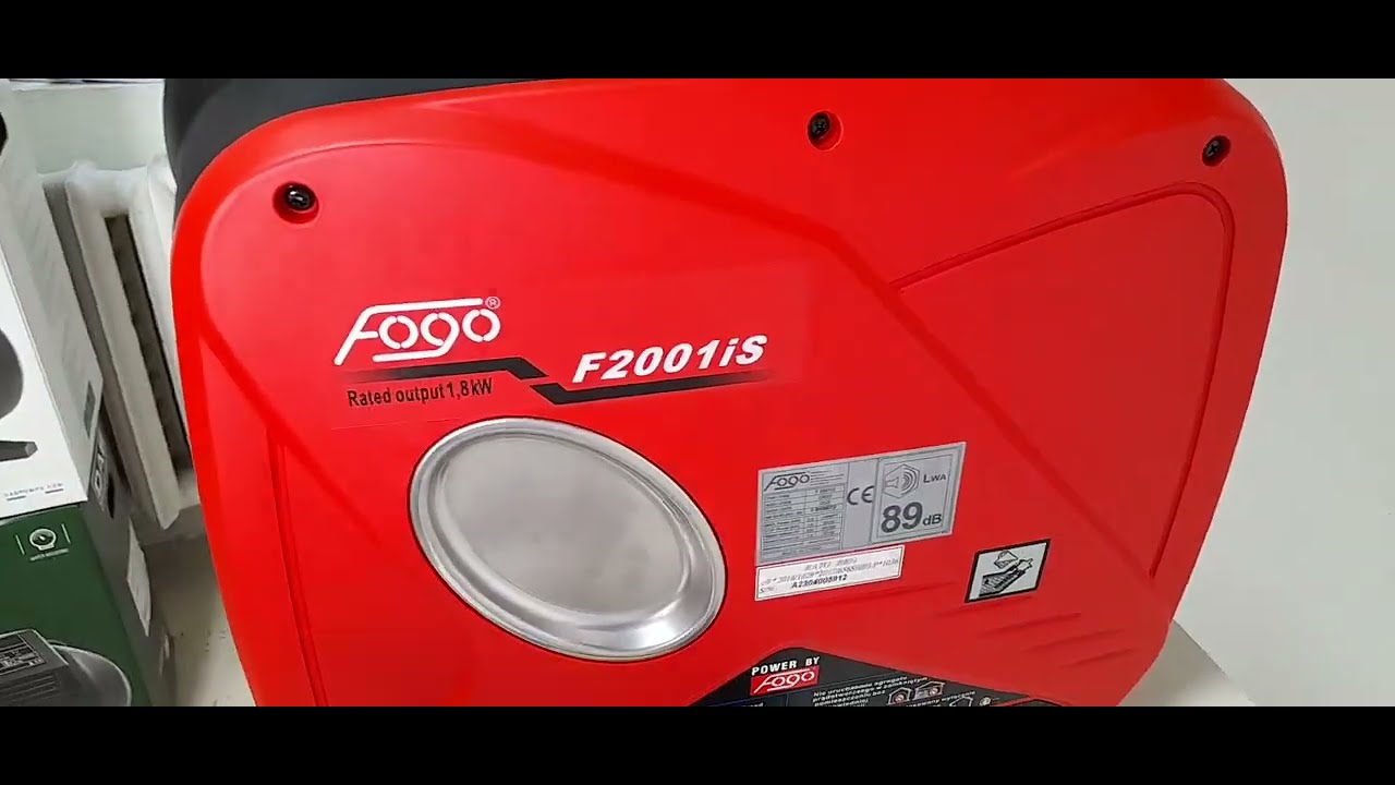 ИНВЕРТОРНЫЙ ГЕНЕРАТОР FOGO F2001IS - обзор  2022 г.