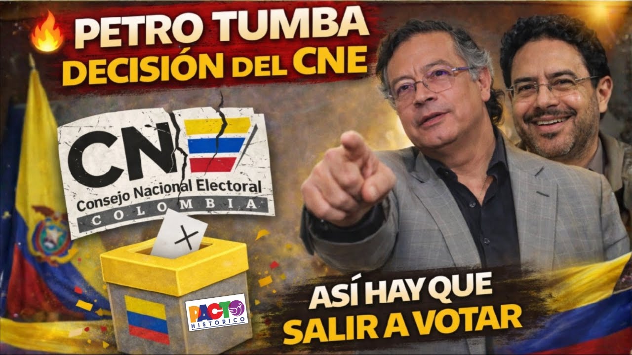 🔥 ¡PETRO NO SE AGUANTÓ! Tumba decisión del CNE y así hay que SALIR A VOTAR