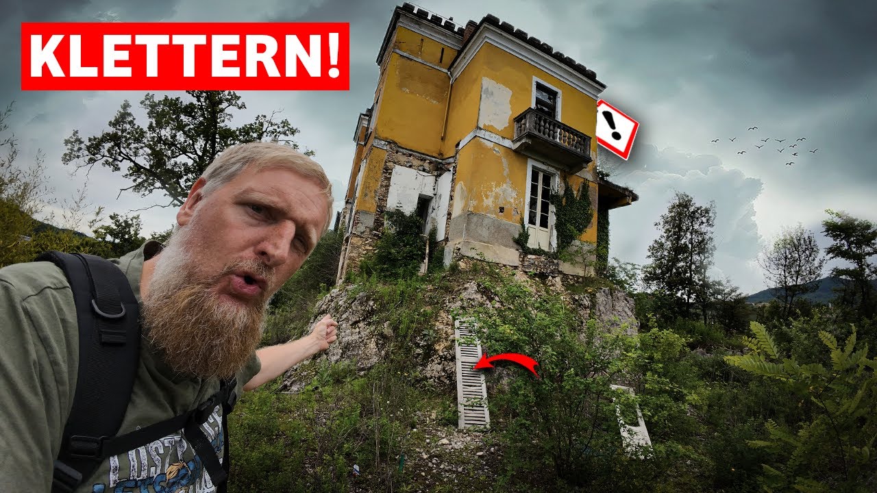 KLETTERAKTION ZUR BERGVILLA in der SCHWEIZ! 🤨 ICH HABE MEHR ERWARTET!