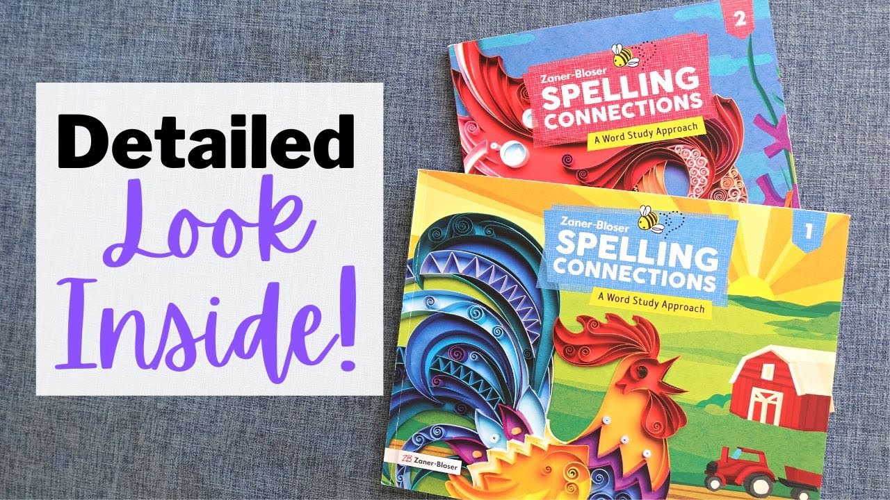 Spelling Connections Flip Through | Homeschool Spelling Curriculum