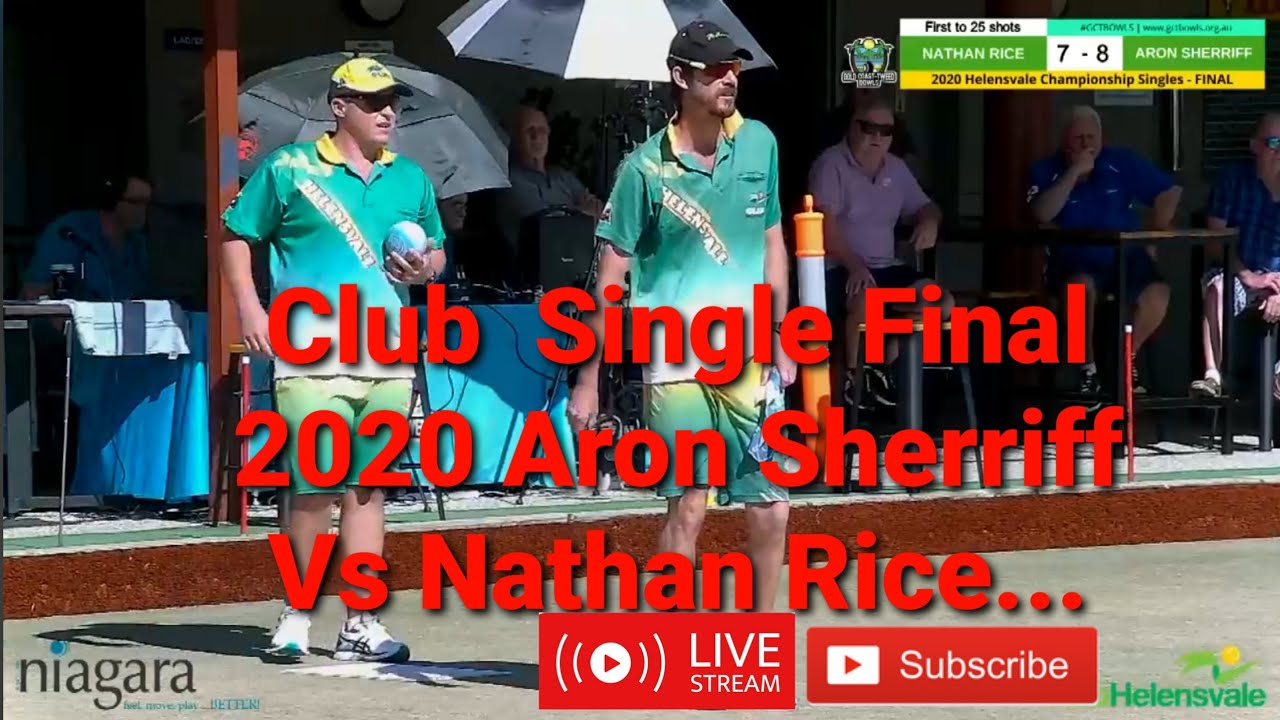 Nathan Rice Vs Aron Sherriff