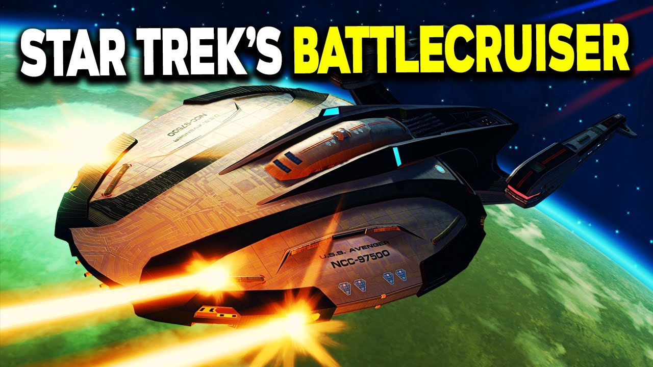 Starfleet's BATTLECRUISER - USS Avenger - Avenger-class Star Trek Ship Breakdown!