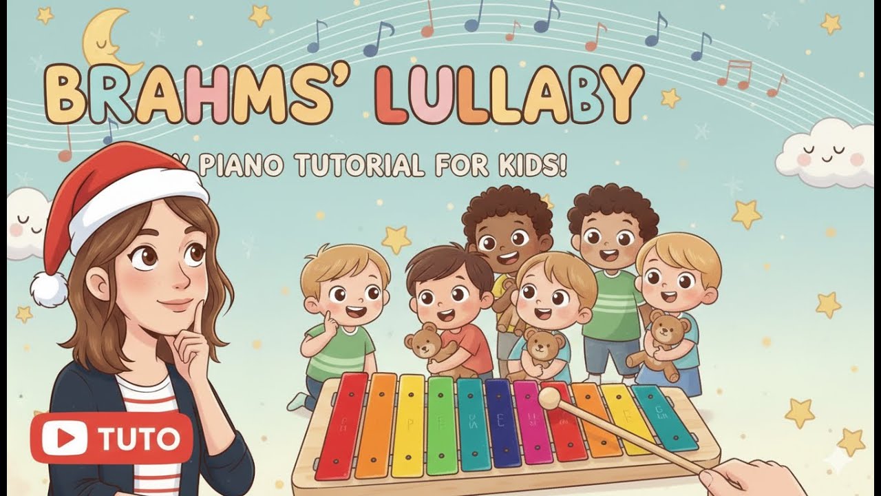 🌈 Tuto Berceuse de Brahms 👶