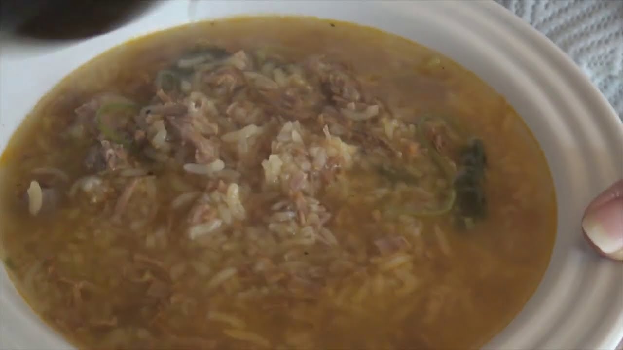 carne picada con arroz Platillo Tabasqueño