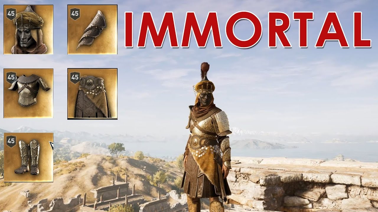 AC Odyssey: Worshippers of the Bloodline, legendary Immortal set