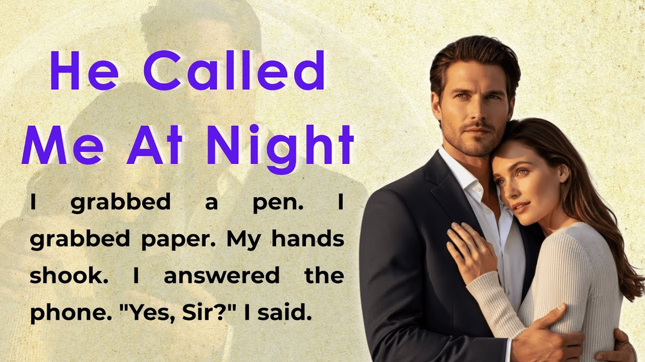 He Called Me At Night | Learn English Through Story Level 1 | Graded Reader (A1/A2)