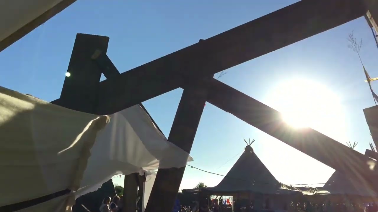 where the sheep sleep   burning man netherlands   camp 50'50 fest Original