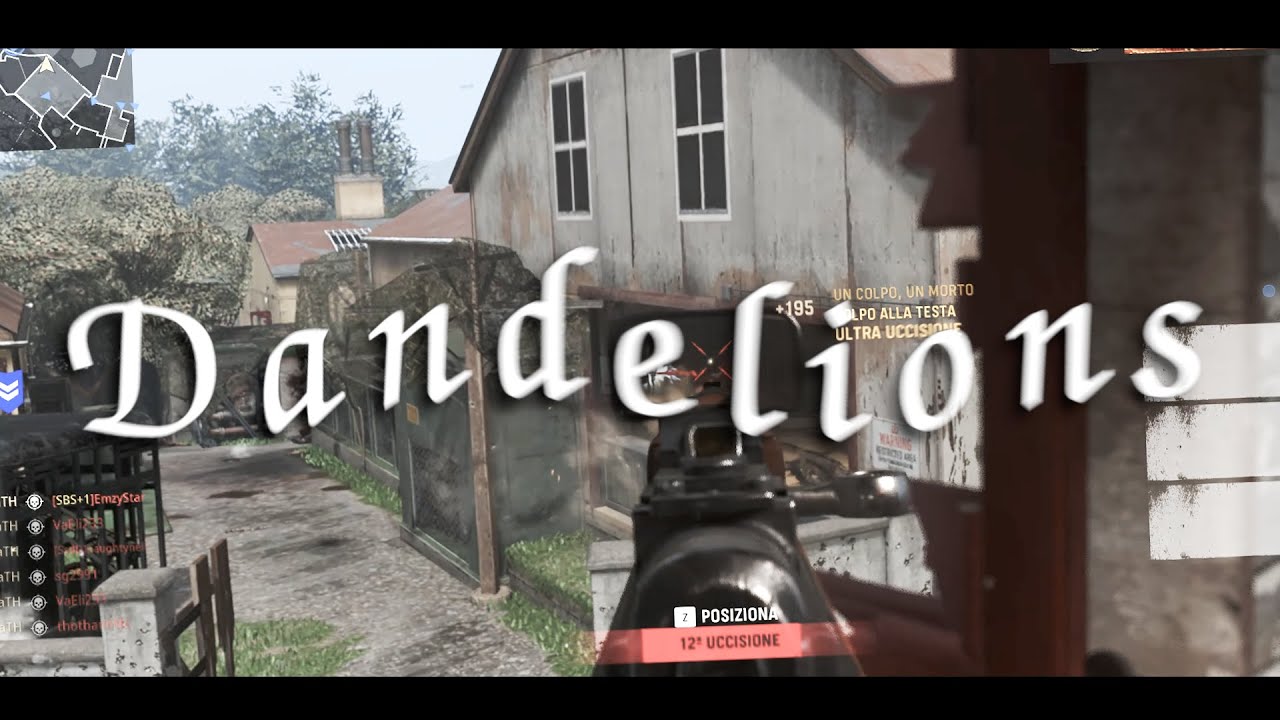 Dandelions | A CoD Vanguard Montage