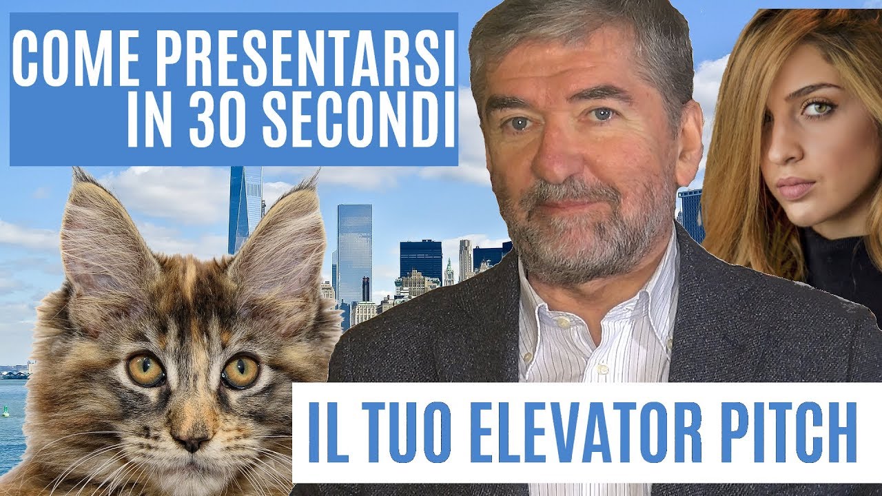 Mi presento in 30 secondi: Elevator Pitch in pratica