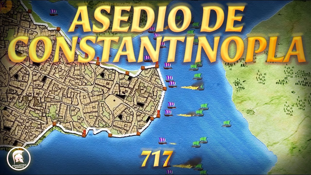 Cómo el Fuego Griego salvó al Imperio Bizantino (717–718)