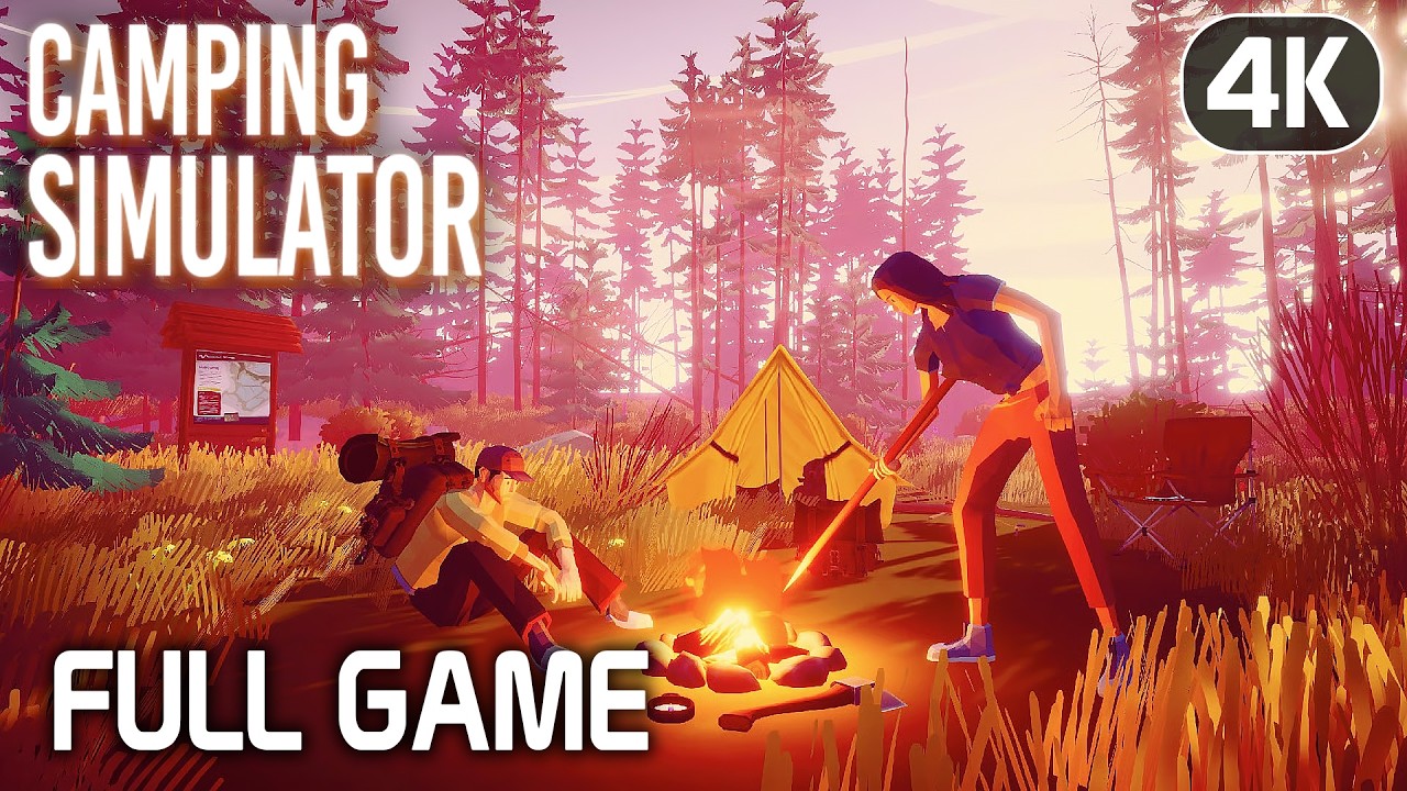 Camping Simulator: The Squad | Story Mode | Longplay Walkthrough No Commentary