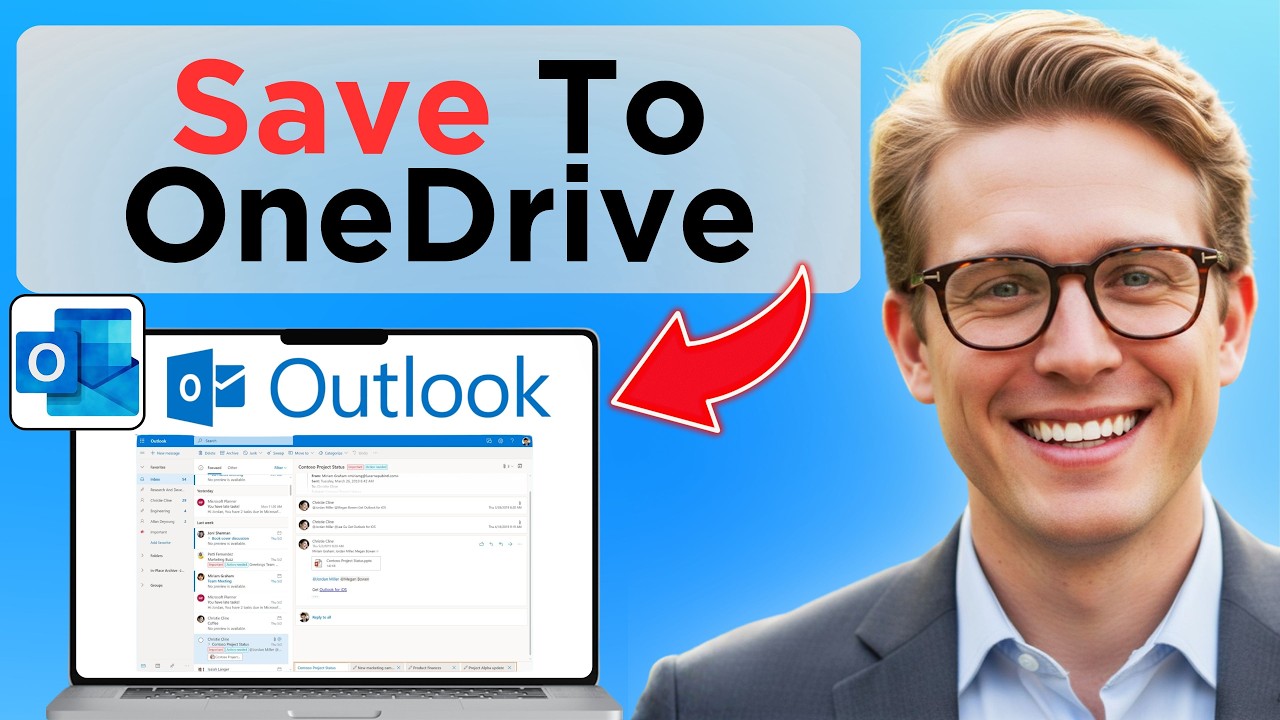 Как сохранить вложения из электронных писем Outlook в папку OneDrive (простое руководство)