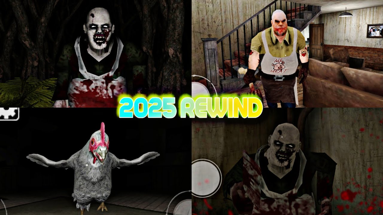 2025 Rewind | Psychopath Hunt 2025 vs Mr. Meat vs Chicken Feet vs Kidnapped
