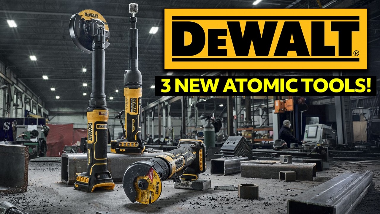 3 НОВИНКИ от DeWalt Atomic, которые вы не захотите пропустить!