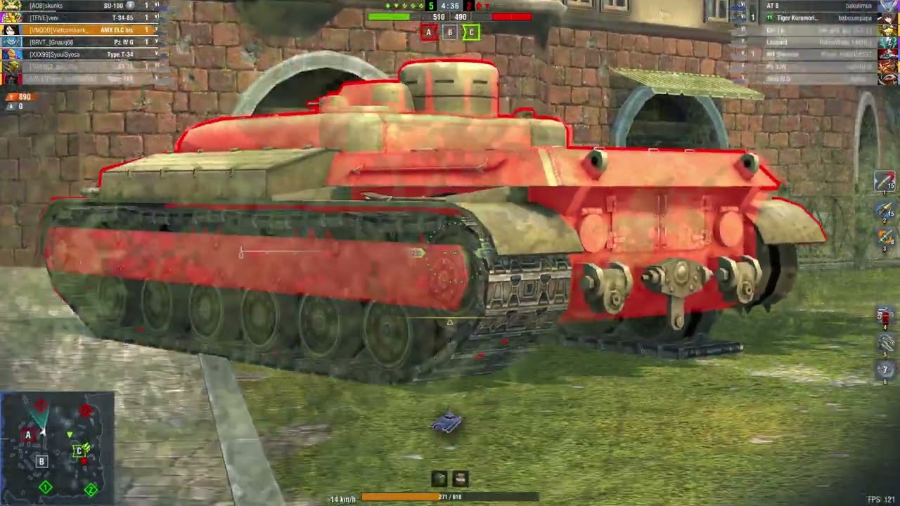 World Of Tanks Blitz 2025 - AMX ELC bis - 1677 Damage - 2 Destroyed