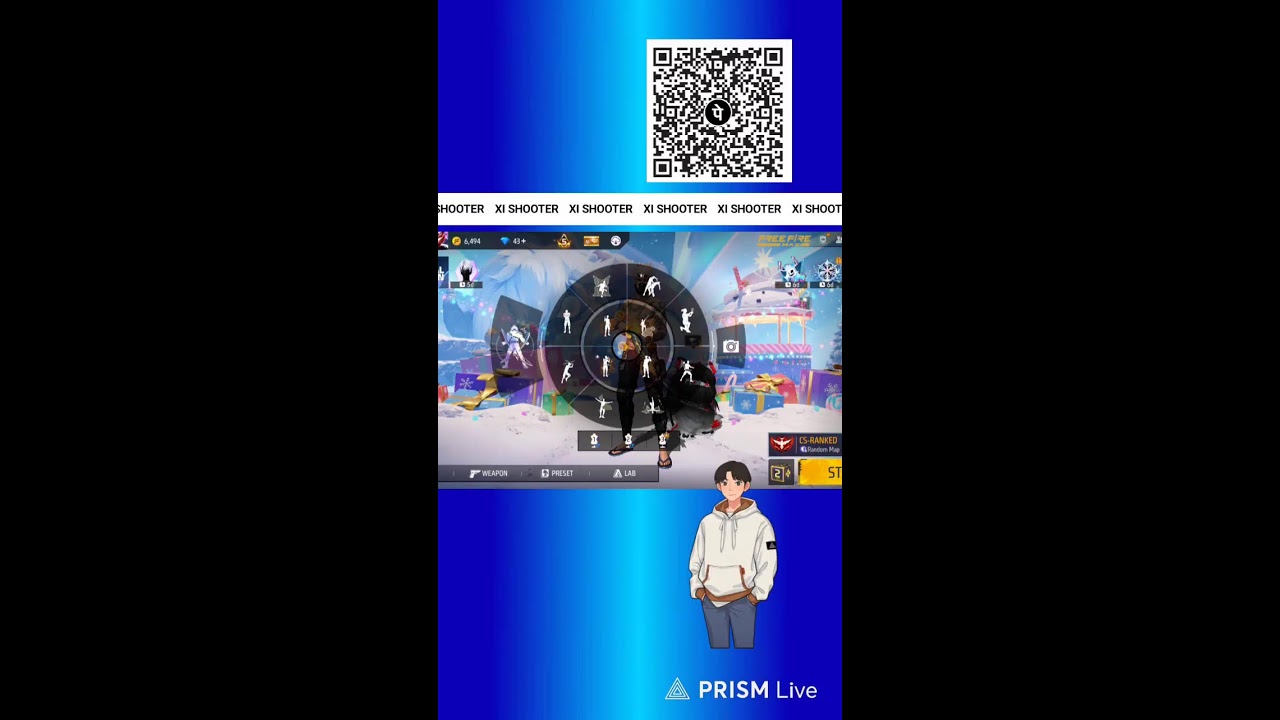 Live streaming of XI SHOOTER