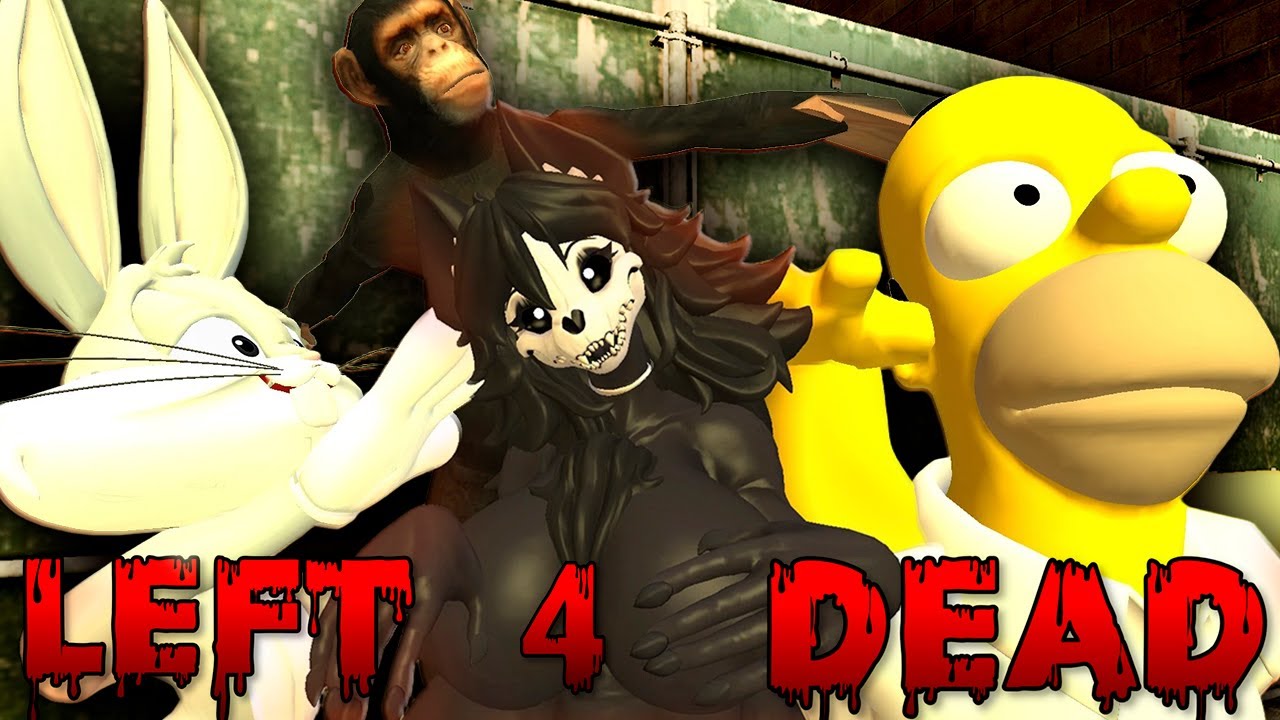 Jogando LEFT 4 DEAD com MODS SUSP31T0S... 😏😏😏