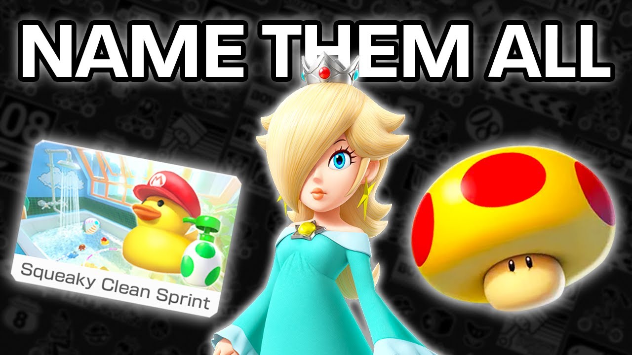 Can YOU Name These Mario Kart... Things?