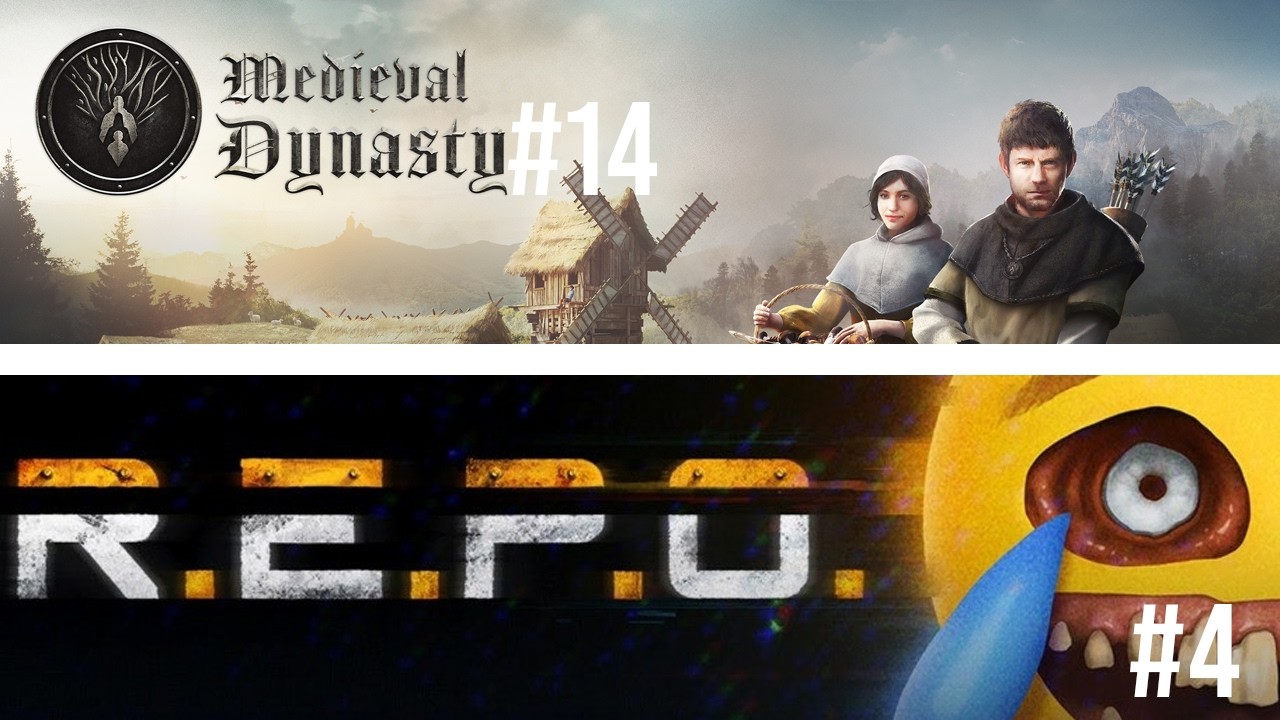 Dernier partie sur Medieval Dynasty puis REPO en multi !