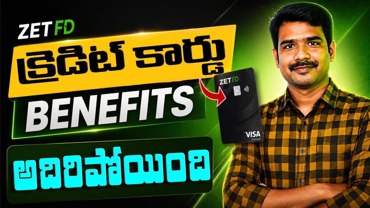 ZET Credit Card Telugu | ZET Credit Card Apply | ZET Credit Card Benefits | ZET FD Credit Card