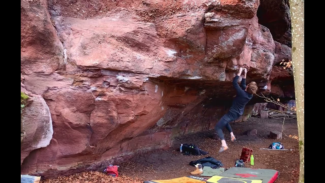 Gregor Lotz, Le vent te portera 7B+/C, Schoenfels