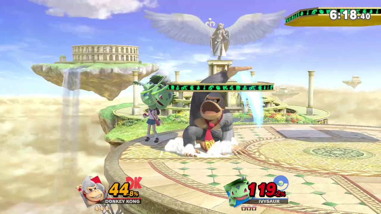 Donkey Kong Parrying on landing/ledgetrapping Proof of Kongcept