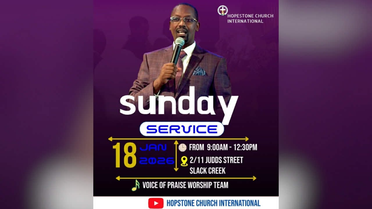 HOPESTONE CHURCH INTERNATIONAL SUNDAY SERVICE II WITH II PASTOR DIEDUONNE N BUHIGA II 18/01/2026
