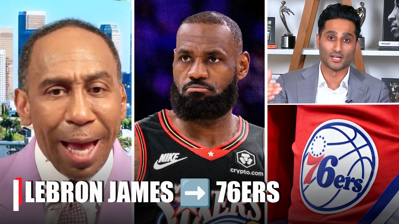 🚨 РЕАКЦИЯ НА ПЕРЕХОД ЛЕБРОНА ДЖЕЙМСА В &laquo;ФИЛАДЕЛЬФИЮ СИКСЕРС&raquo; 🚨 | NBA на ESPN