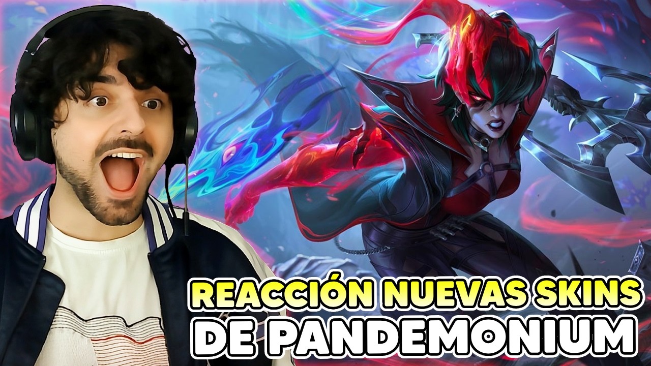 ESTAS SKINS son INCRE&Iacute;BLES!! 😱 | REACCI&Oacute;N SKINS de PANDEMONIUM