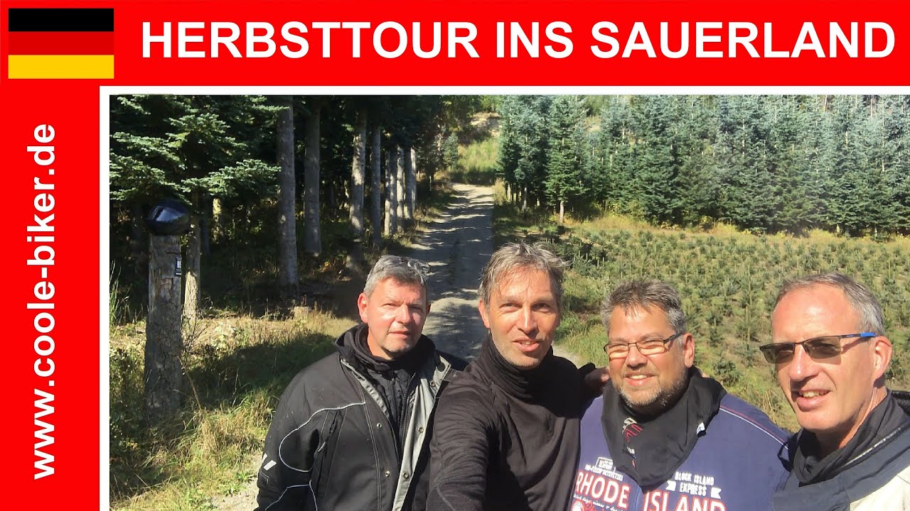 🇩🇪 Herbsttour ins SAUERLAND 2020 – Eine Reisedokumentation – HD – Motorradtour Coole-Biker