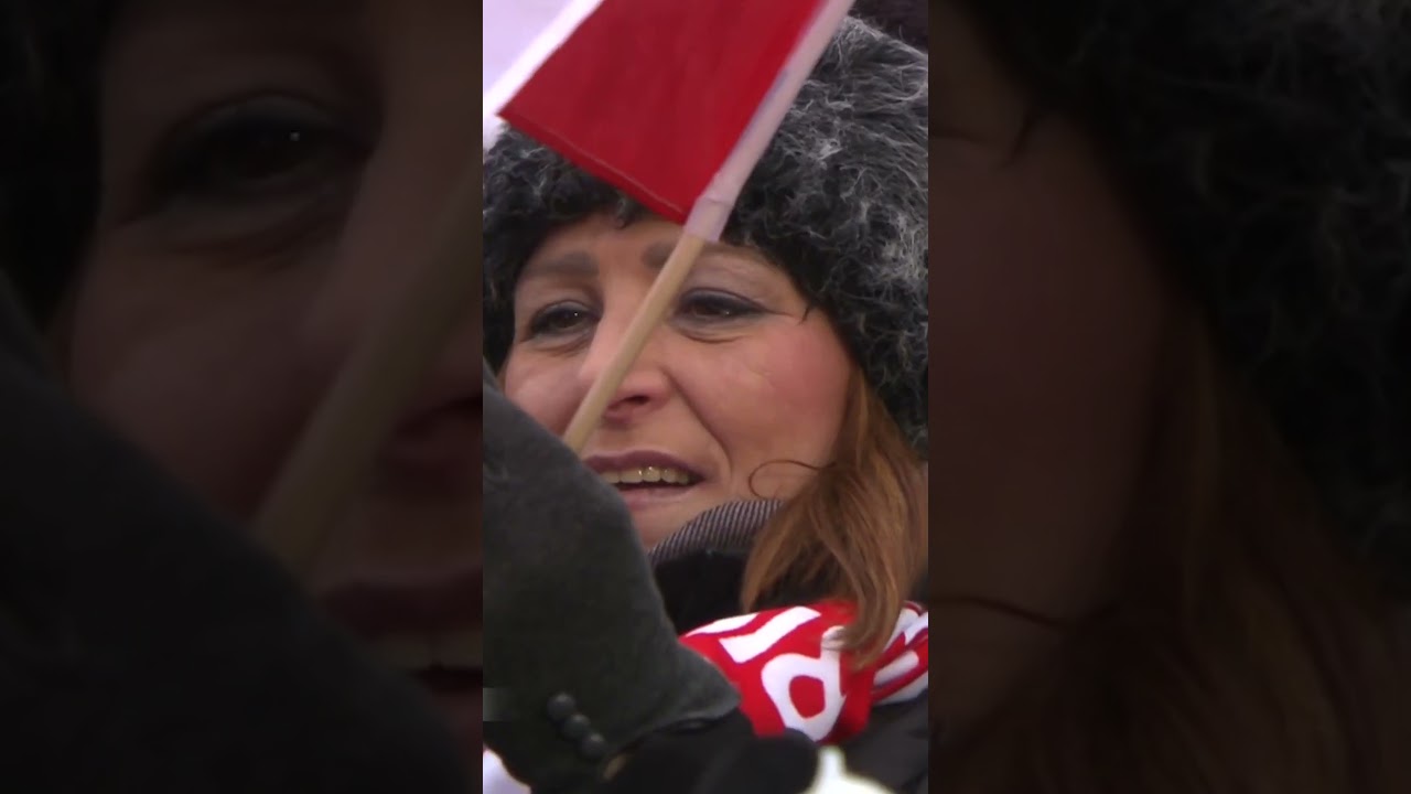 Skok Klemensa Joniaka w 1. serii niedzielnego konkursu PŚ w Willingen