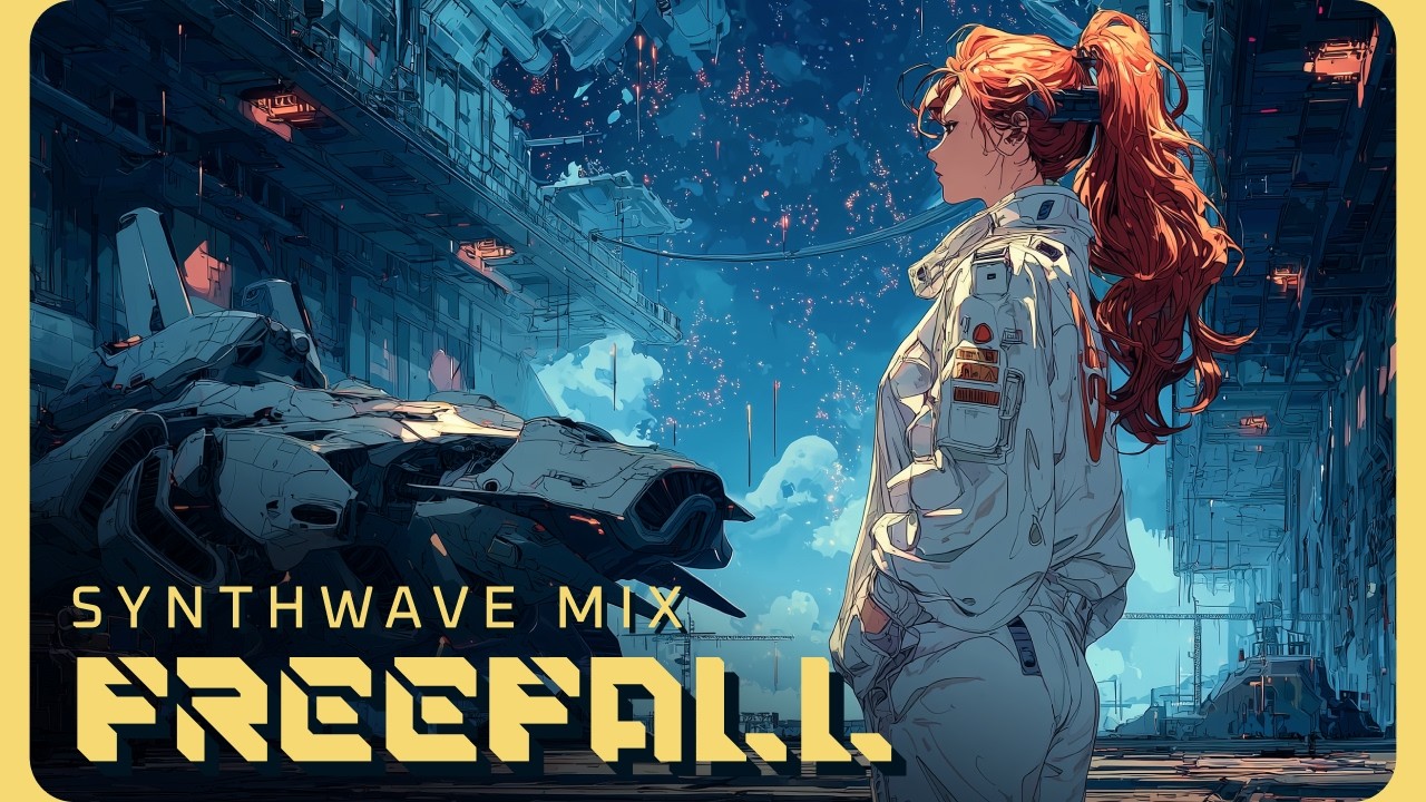 FREEFALL | Mecha Synthwave Mix for Deep Focus & Productivity