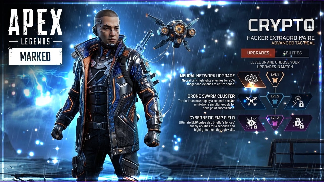 Apex Legends: новая перезагрузка способностей и геймплей Crypto
