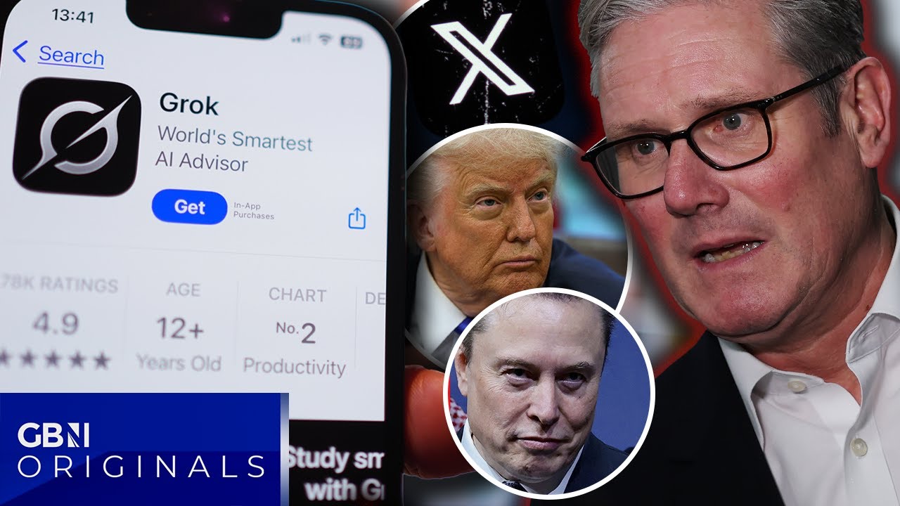 Keir Starmer THREATENED with SANCTIONS as X ban looms amid Grok AI outrage sparking US tension | NEW