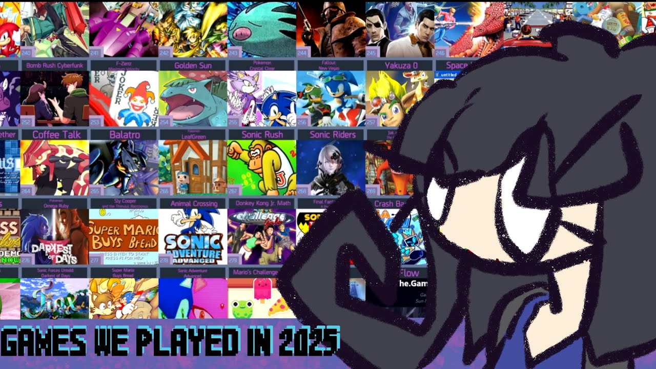 Ranking games we played in 2025