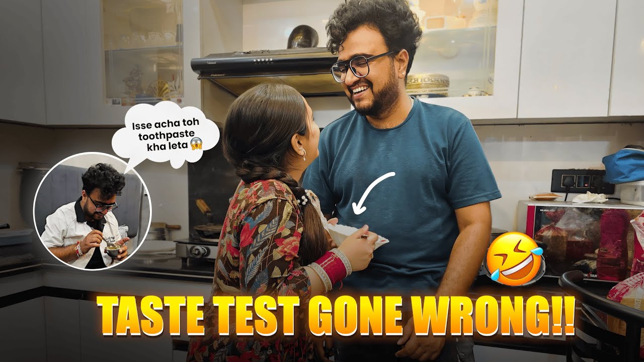 My Wife Tried Moong Dal Halwa… and THIS Happened 🤣