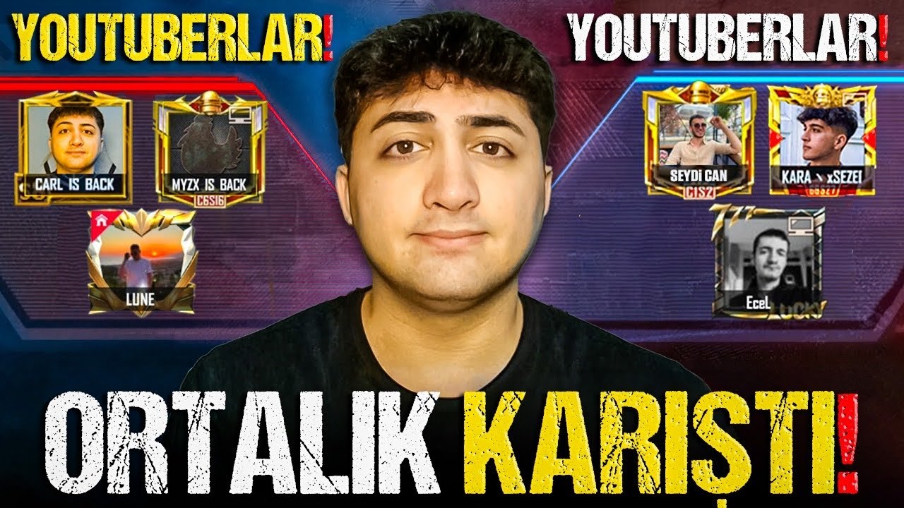 YOUTUBERLAR İLE 100.000 UC CEZALI 3VS3 (ORTALIK KARIŞTI!) | PUBG Mobile