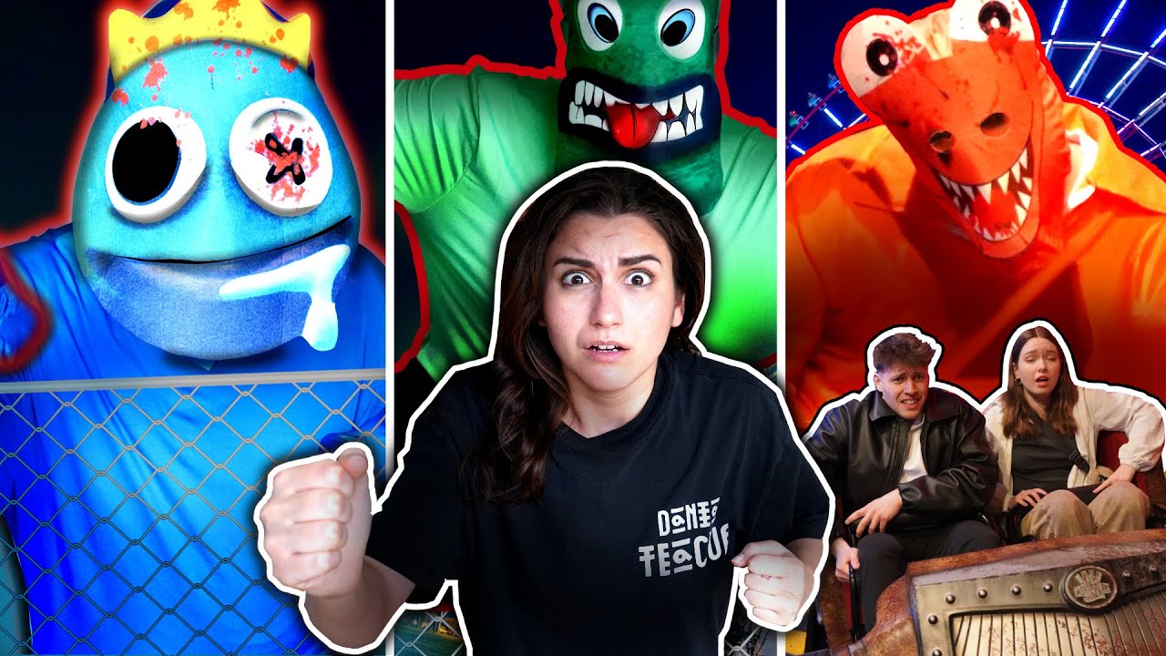 RAINBOW FRIENDS Chapter 1-3 in REAL LIFE!