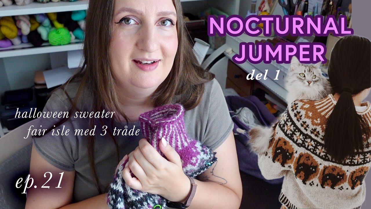nocturnal jumper 🎃 del 1 ✧ ep. 21 ☽ midnatsstrik med nina