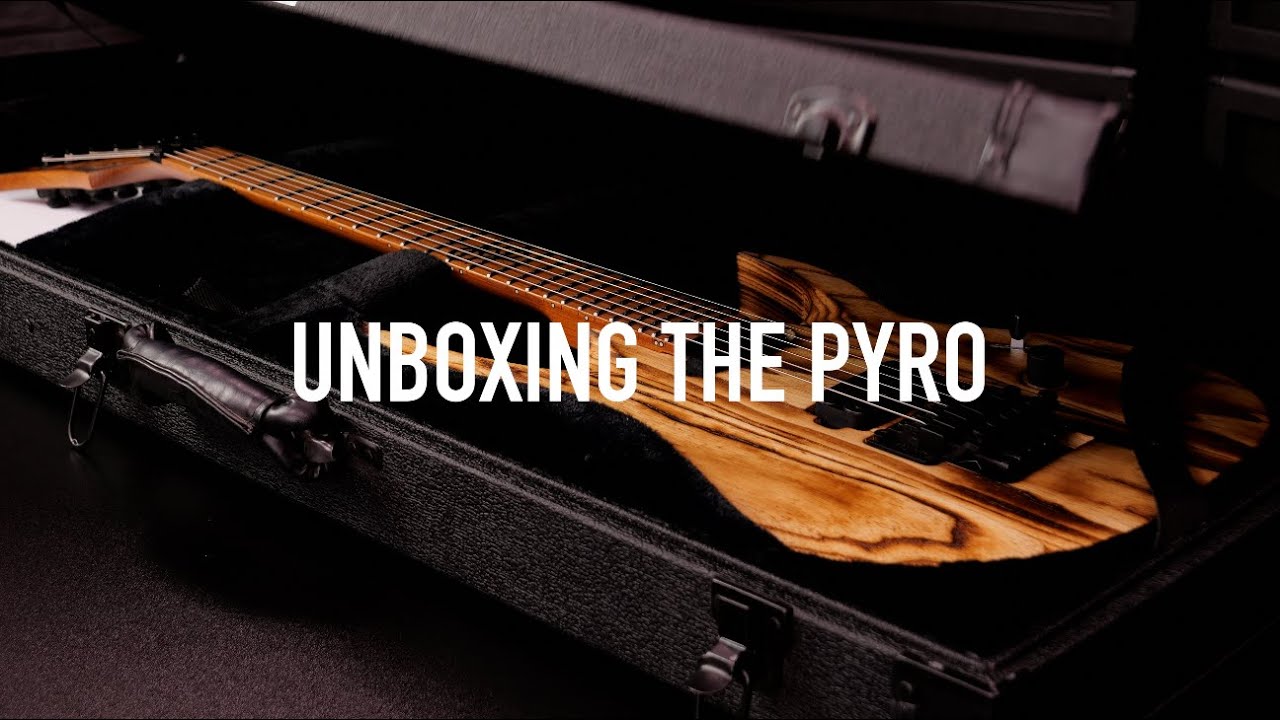 Solar Guitars AB1.6 FR PYRO - Unboxing