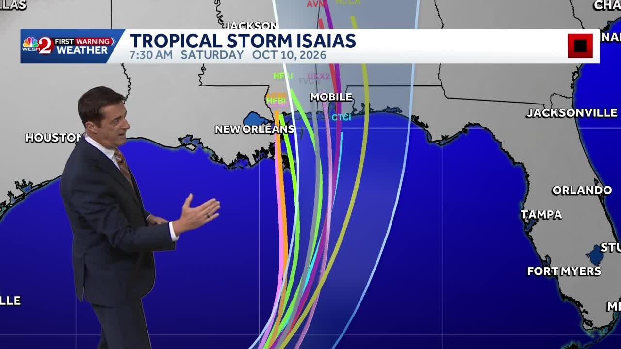Tropical Storm Isaias churns in Gulf; parts of Florida under hurricane watch